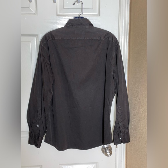 MSRP $345 Ralph Lauren Black Label Made in Italy Sz Large Dress Shirt​ - Picture 8 of 12